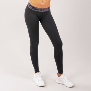 Never worn FLEX leggings black marl/black
